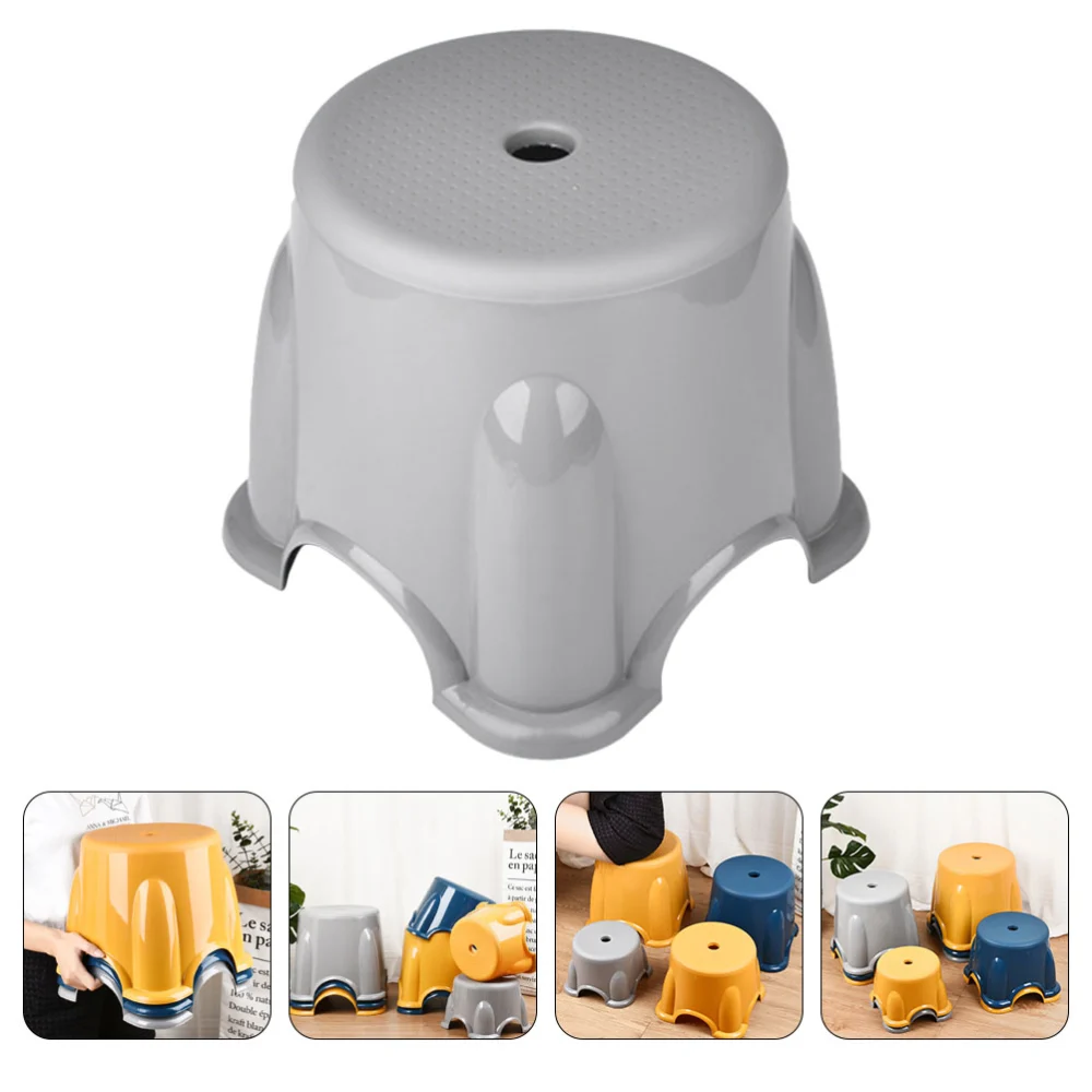 PP Non-skid Stool Home Nordic Style Simple Foot Stool Seat for Baby Kids