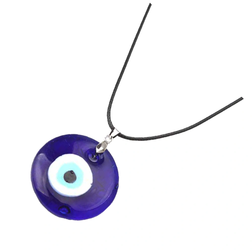 3pcs Fashion Male Necklace Decorative Vintage Necklace Evil Eye Themed Jewelry