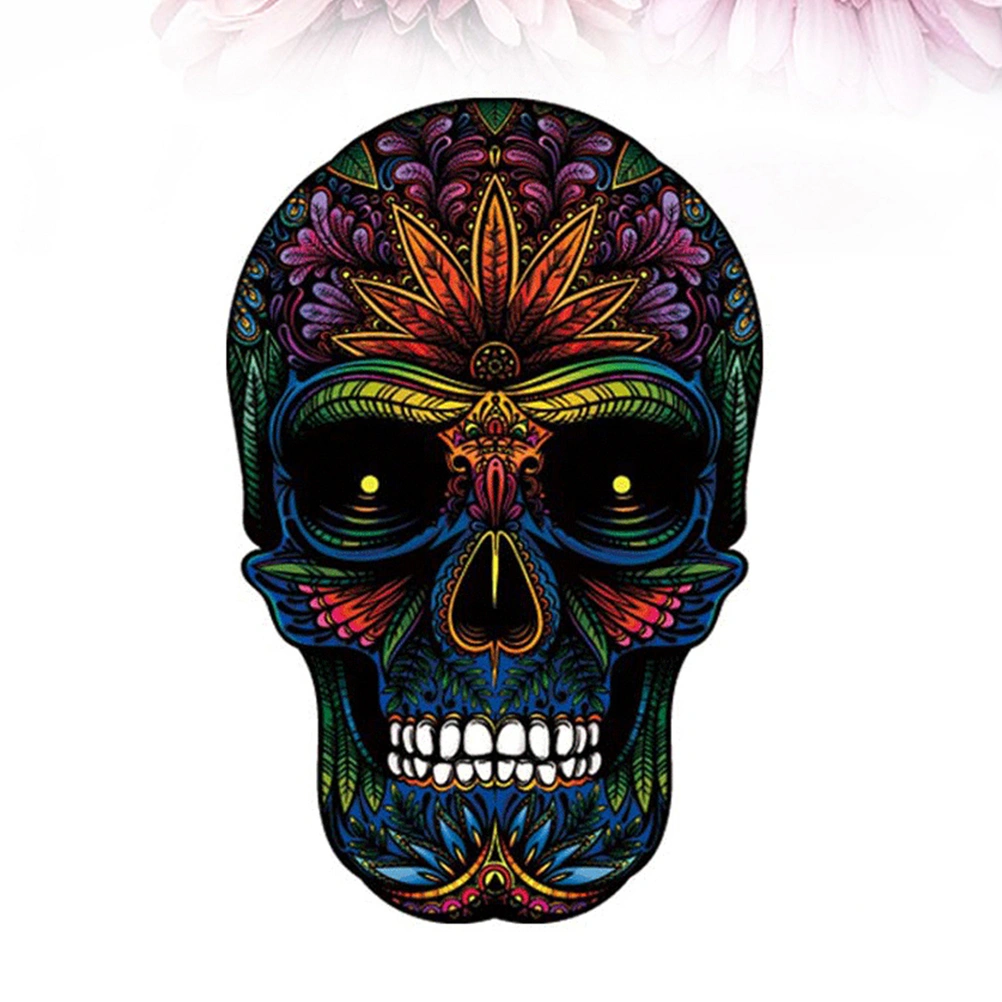 6pcs Punk Skull Sewing Patch Stitch Patch Garment Accessories Decoration DIY Patch for Clothes