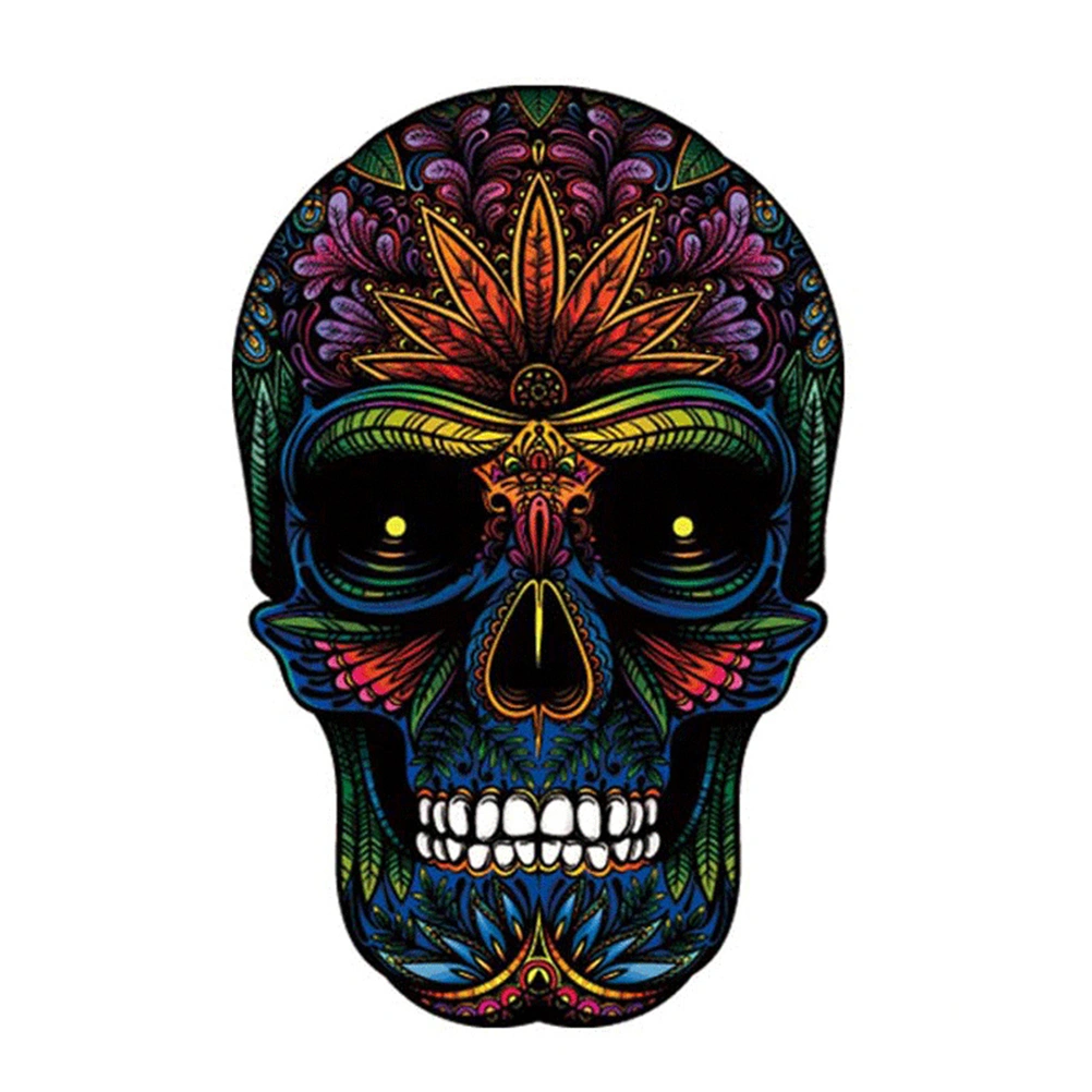 6pcs Punk Skull Sewing Patch Stitch Patch Garment Accessories Decoration DIY Patch for Clothes
