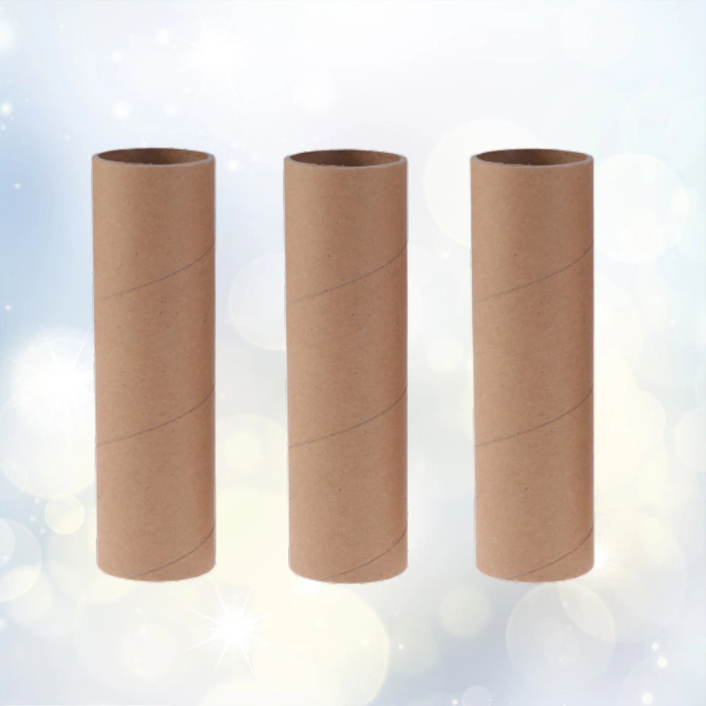 30 Pcs 15x4.3cm Kraft Tube Mailing Rolls Document Shipping Cardboard Tubes for Storage Art Drawings Posters Paintings Protector