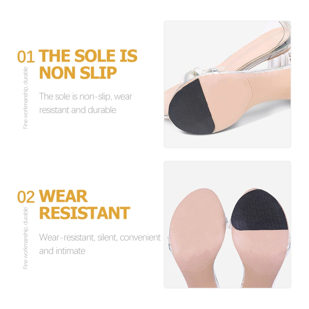 5 Pairs High-heel Shoes Pads Anti-slip Shoes Cushion Shoes Sole Protectors