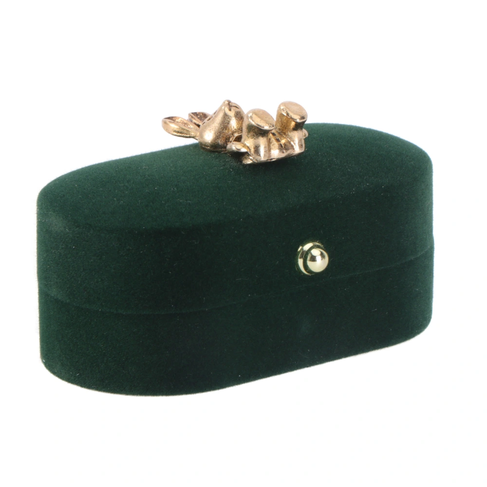 1Pc Retro Ring Box Jewelry Case Decorative Storage Box Wedding Ring Container