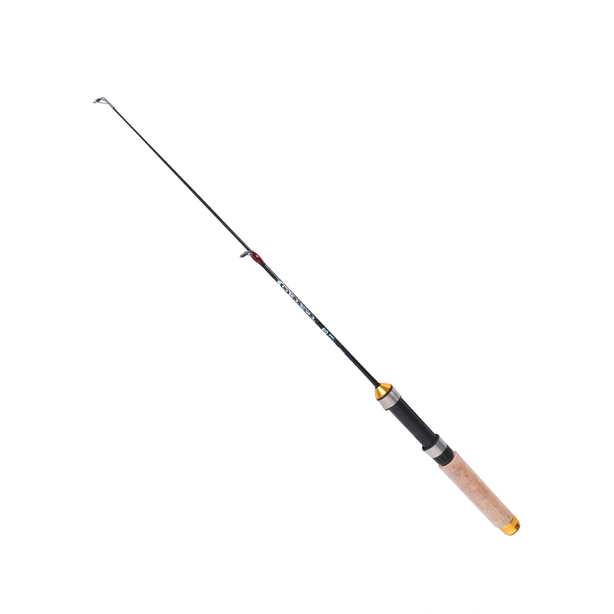 60cm Telescopic Carbon Mini Ultra-light Ice Fishing Rod Fishing Pole Winter Fishing Tackle Tool