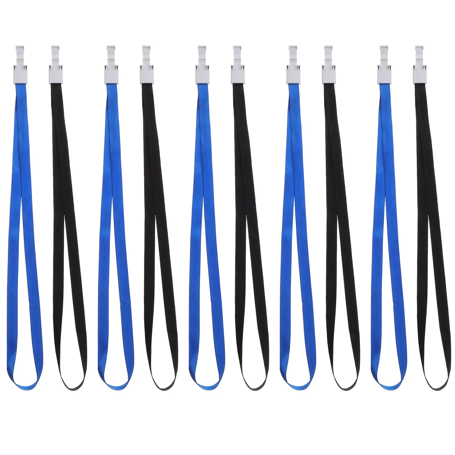 20 Pcs Thickened Lanyard For Work Documents Lanyards On The Neck (Assorted Color)