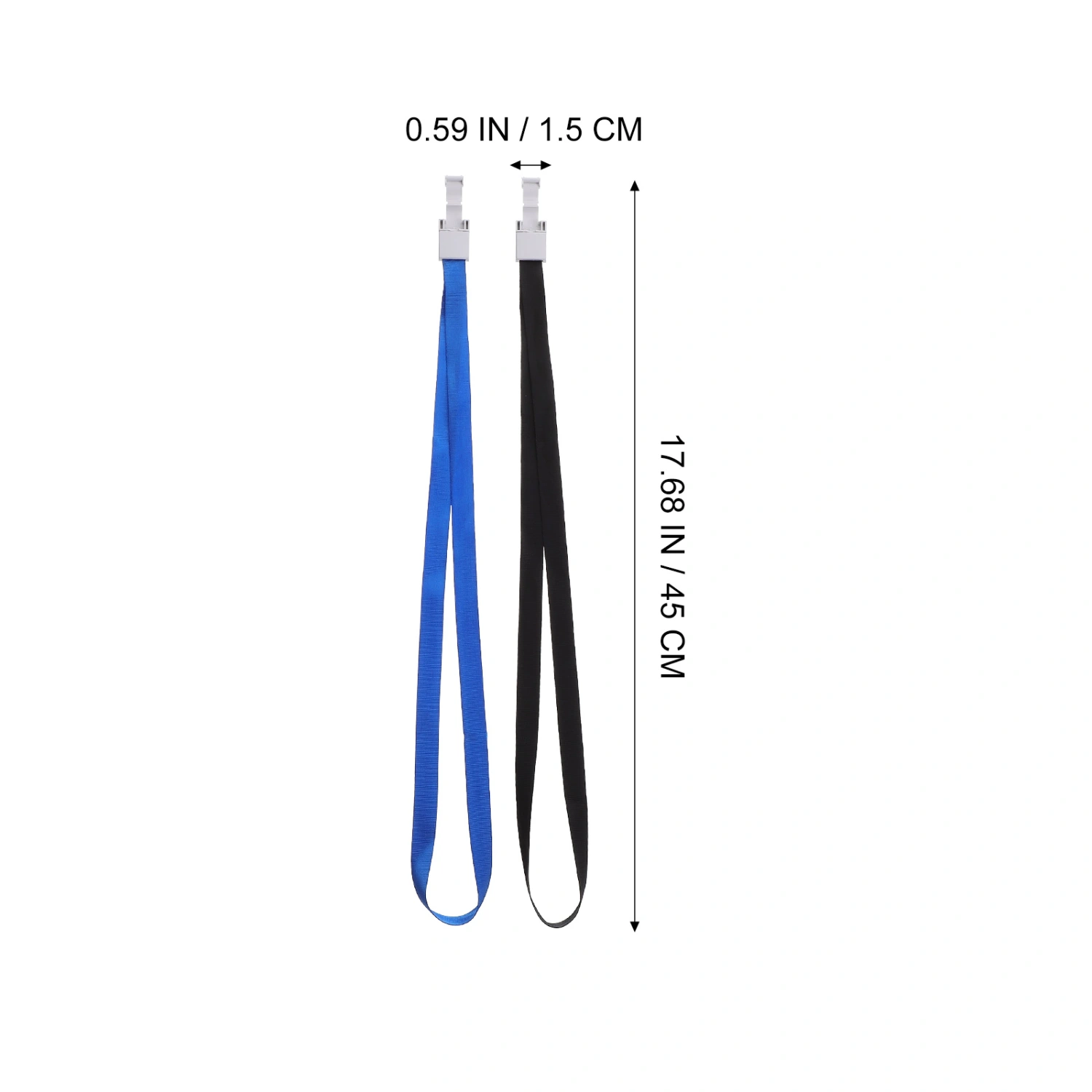 20 Pcs Thickened Lanyard For Work Documents Lanyards On The Neck (Assorted Color)