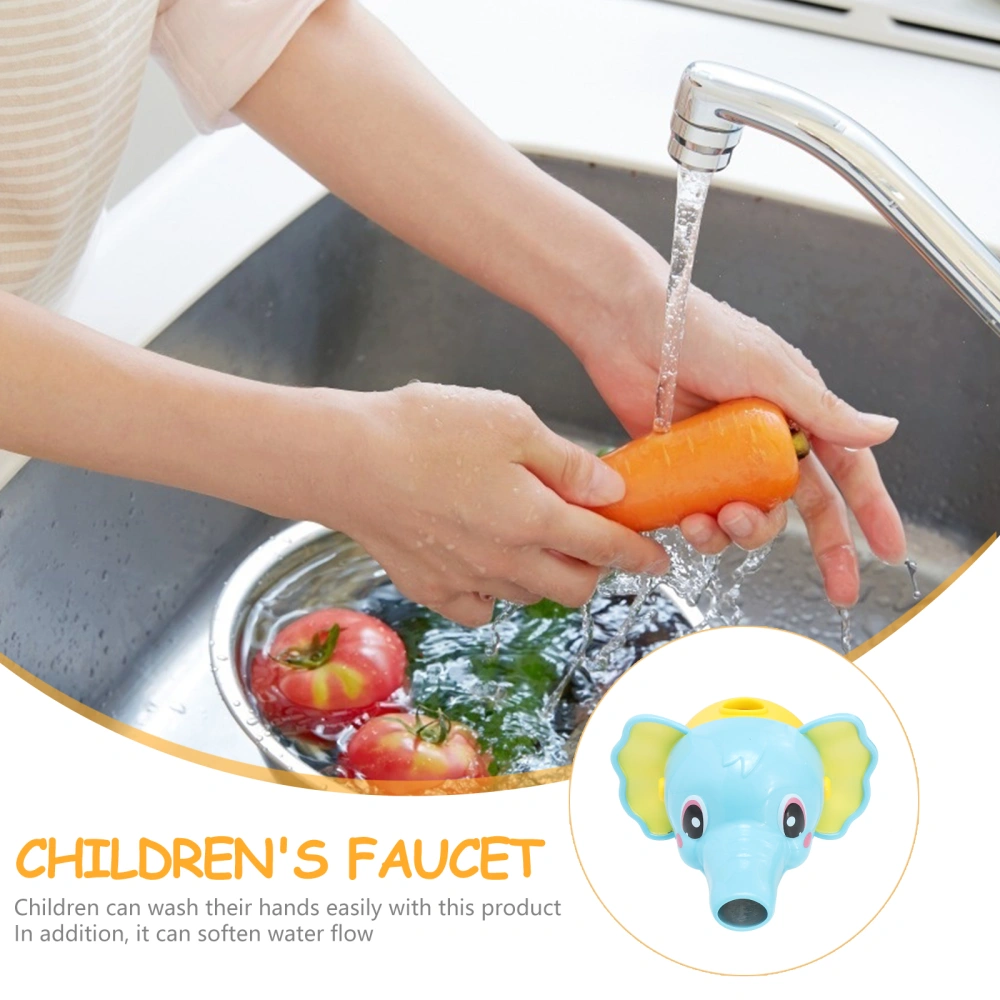 Baby Faucet Extenders Elephant Modeling Hand Washing Aid Sink Faucet Cover