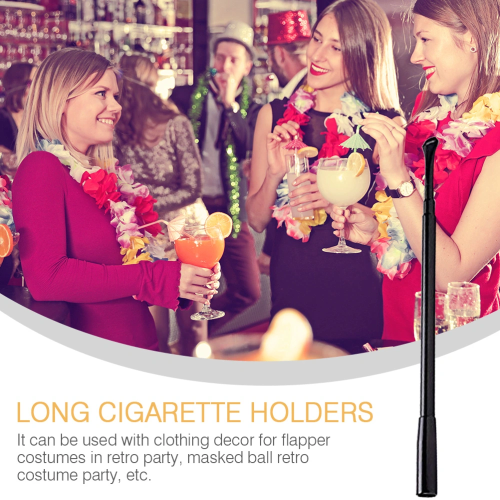 Fake Long Cigarette Holder Model Plastic Women Cigarette Holder Decor Party Cigarette Holder