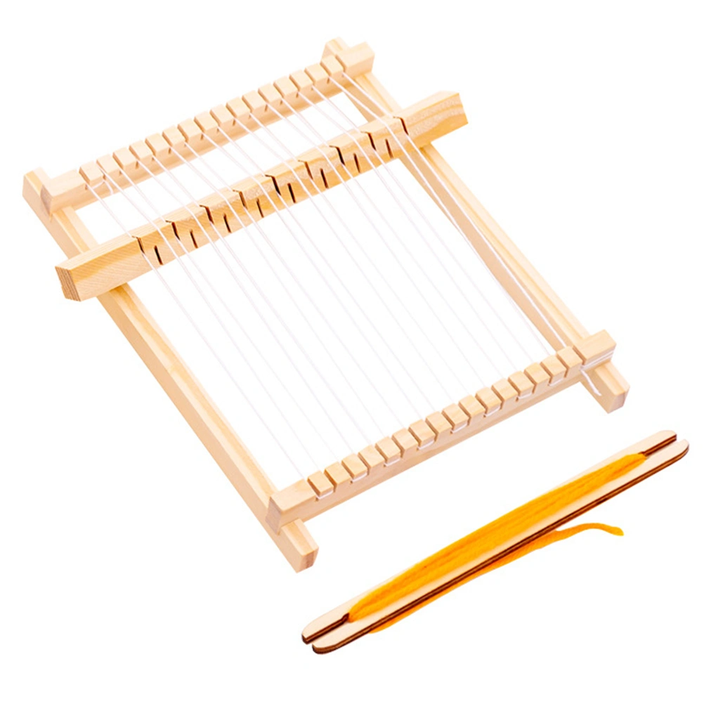 1 Set Kids Weaving Machine Toy DIY Loom Weaving Model Unique Educational Toy