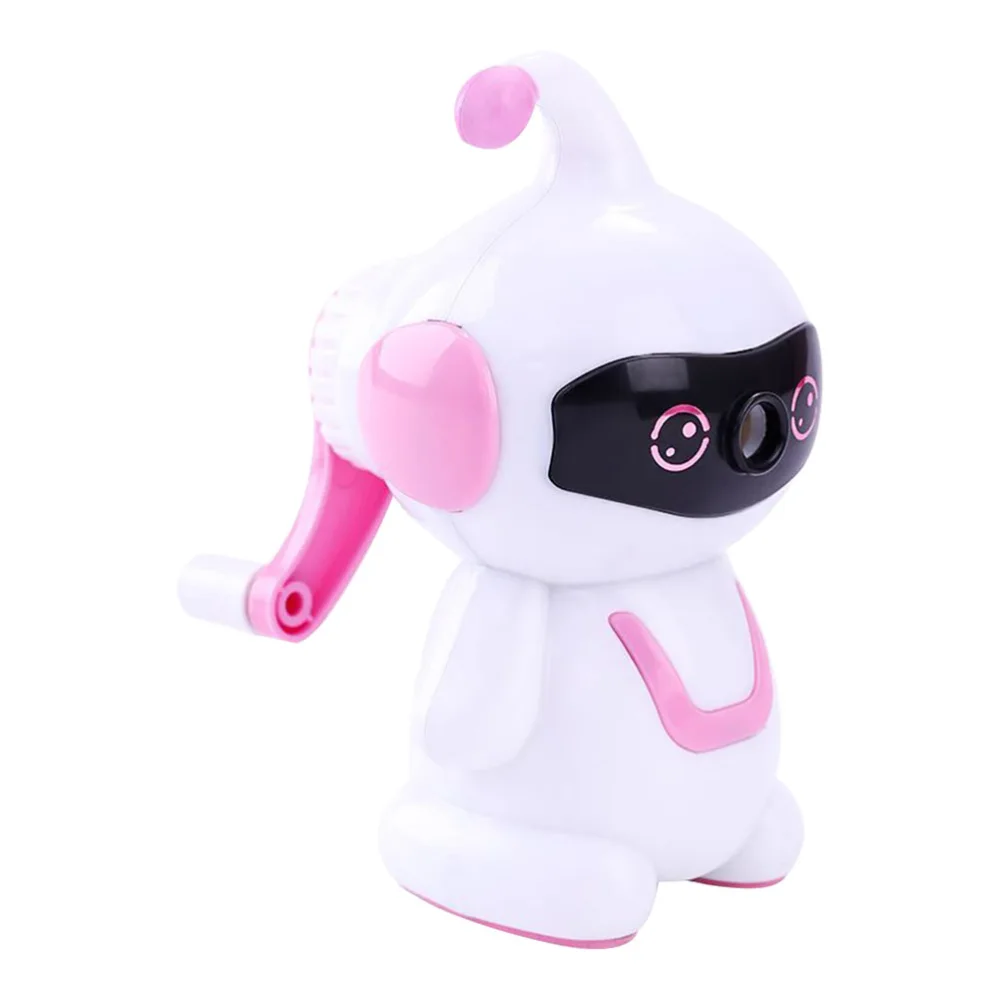 Cartoon Robot Pencil Sharpener Kids Pencil Sharpener Manual Pencil Sharpener