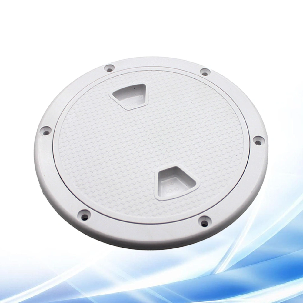 Round Deck Hatch Cover Non-slip Hole Cover Yacht Inspection Hole Hatch Cover (4 Inches)