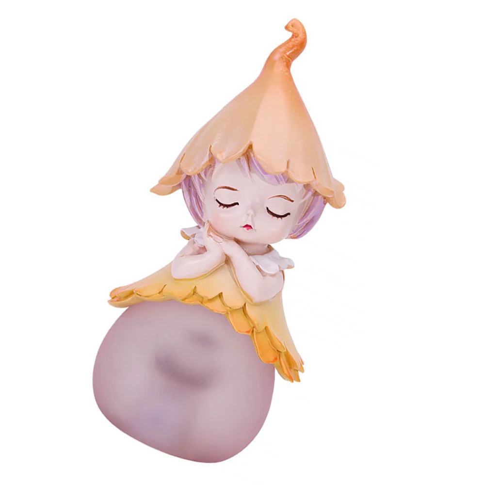 Glowing Doll Gift Forest Elf Blind Box Resin Dreamy Adornment (Random Style)