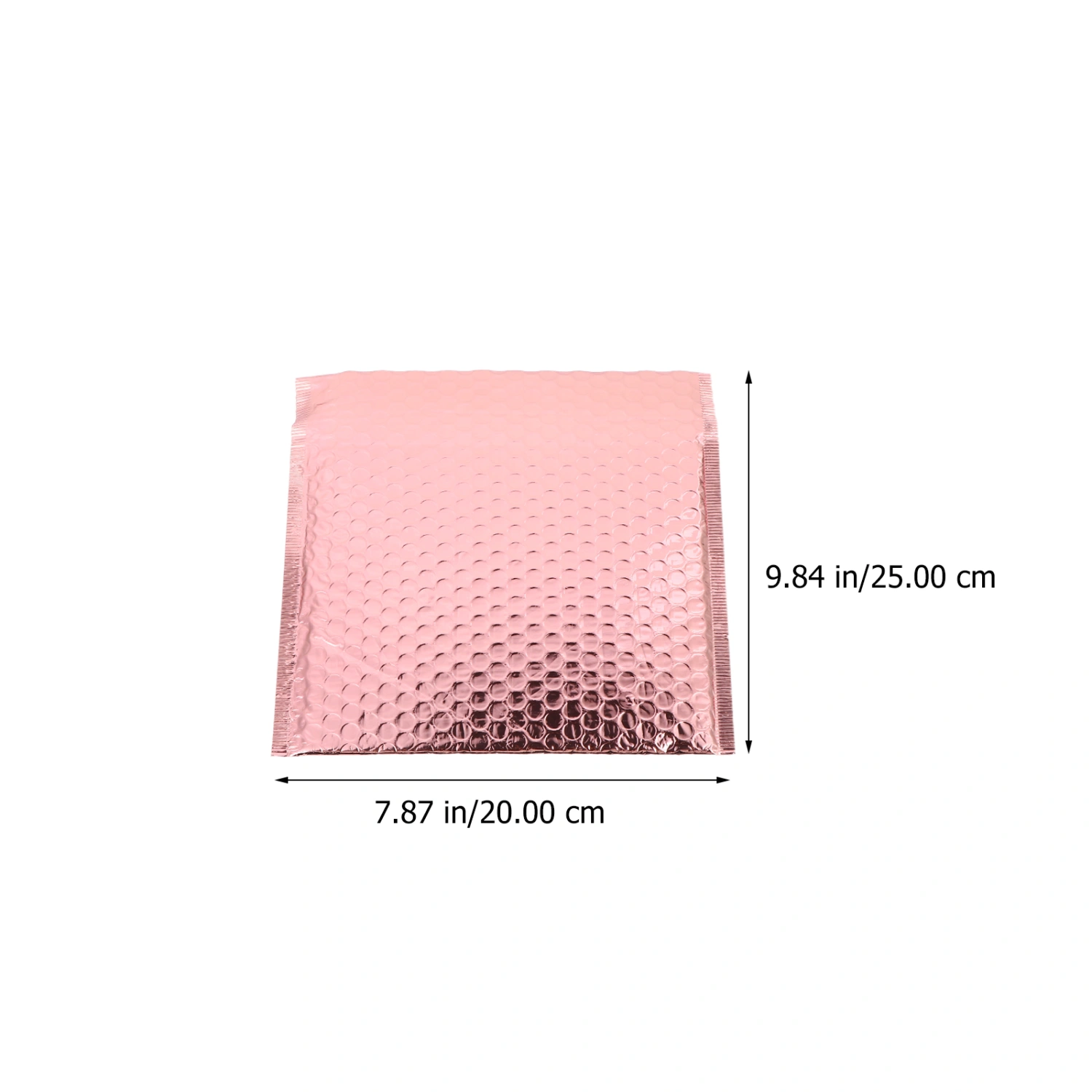 25pcs Bubble Mailers Padded Envelopes Bags Bubble Envelope Bags (Rose Gold)