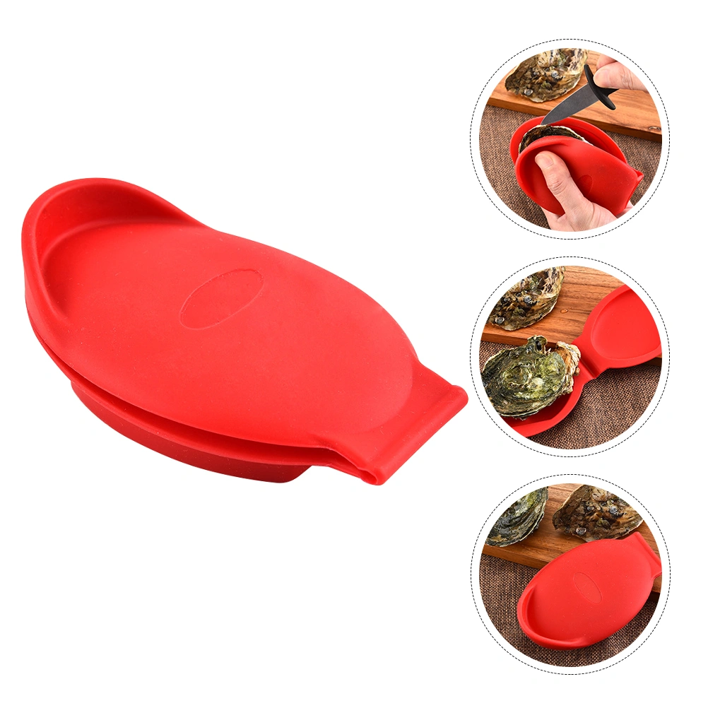 2Pcs Oyster Holder Oyster Shucking Clip Tool Hand Protector Kitchen Gadget