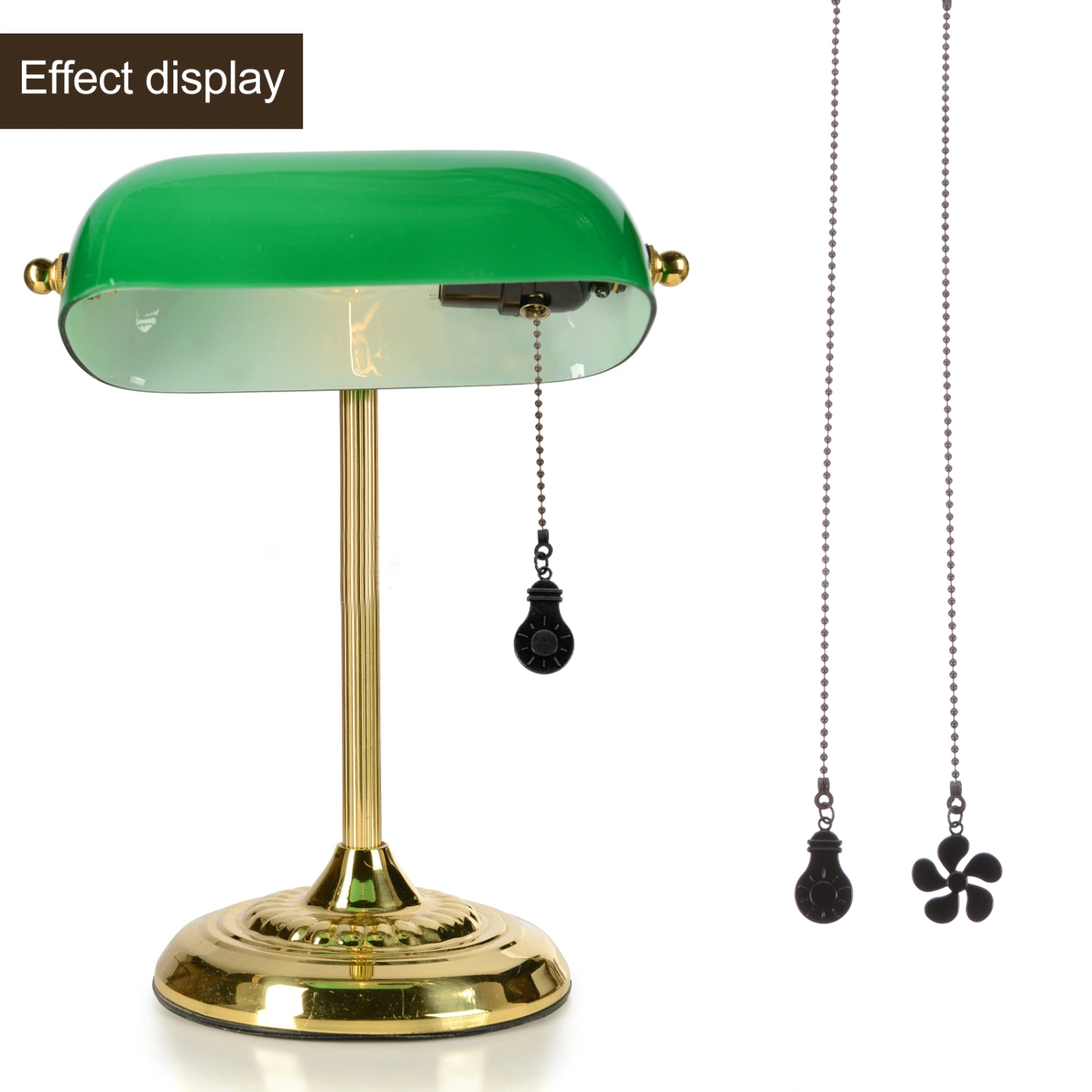 2pcs Ceiling Light Pull Chain Ceiling Fan Chain Extension Chandelier Chain Pendant