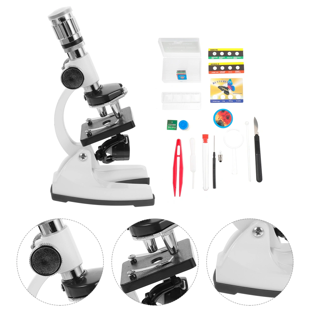 1 Set Children Microscope Kids Educational Microscope Science Experiments Toys