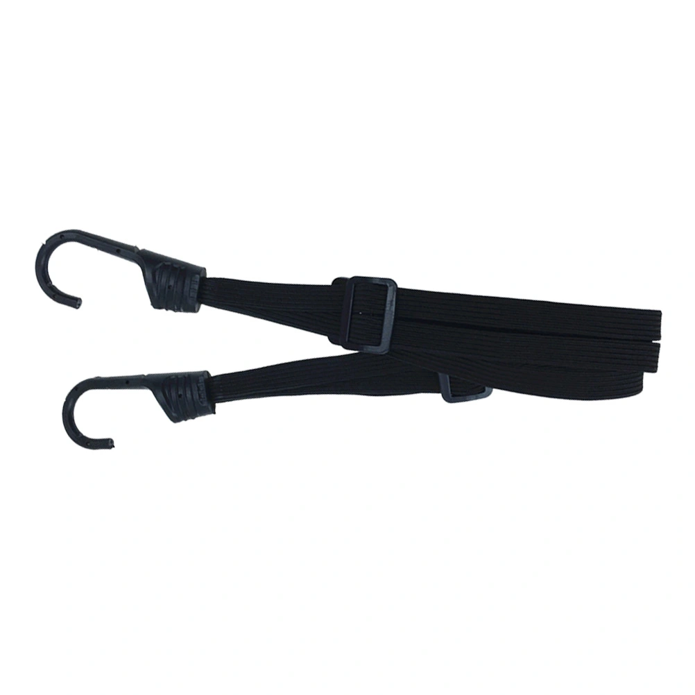 2Pcs Motorcycle Helmet Strap Motorbike Luggage Rope Elastic Rope Motorbike Accessories Black