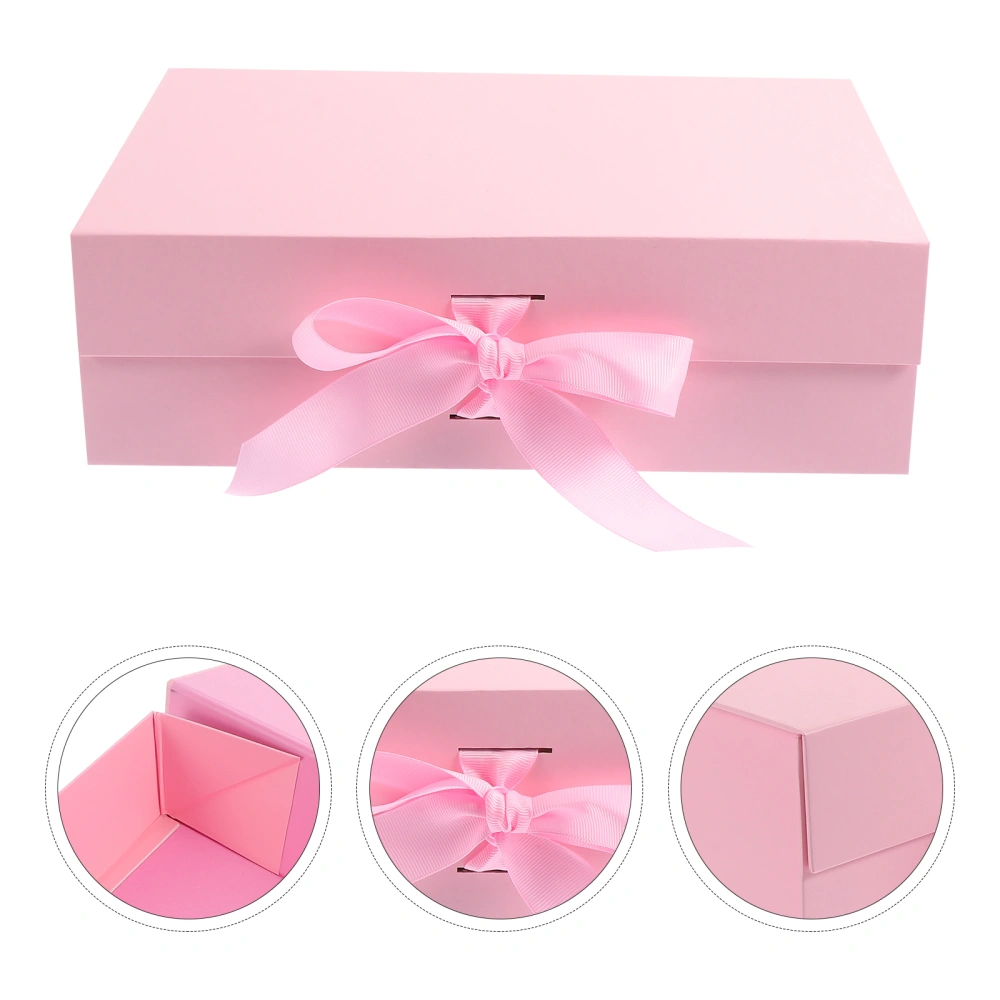 1Pc Magnetic Gift Packaging Box Portable Flip-open Candy Case DIY Gift Container