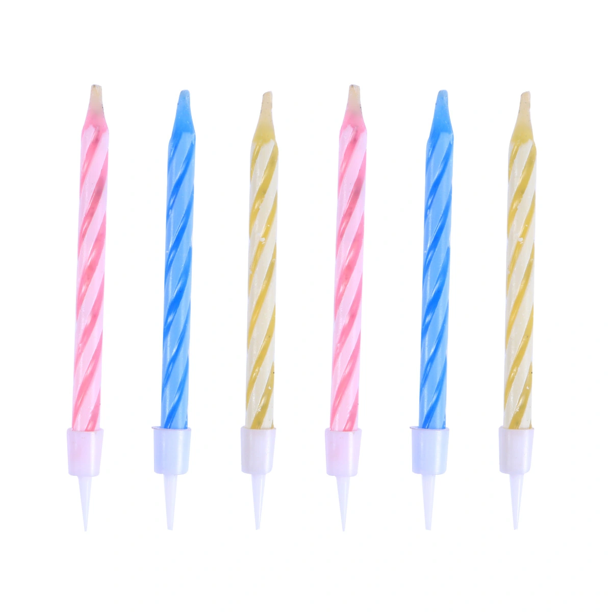 30pcs Relighting Candles Funny Trick Prank Candles Birthday Cake Decorations Party Joke