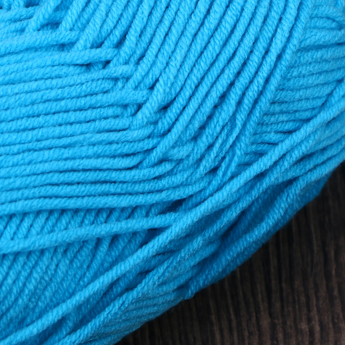 50g Milk Cotton Yarn Cotton Chunky Hand-woven Crochet Knitting Wool Yarn Warm Yarn for Sweaters Hats Scarves DIY (Turquoise)