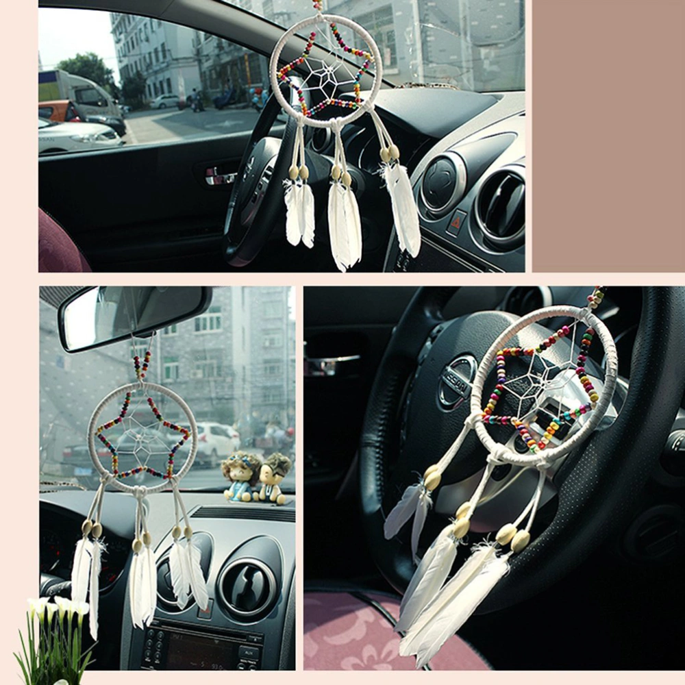 Handmade Dream Catcher Key Chain Hanging Decoration #11