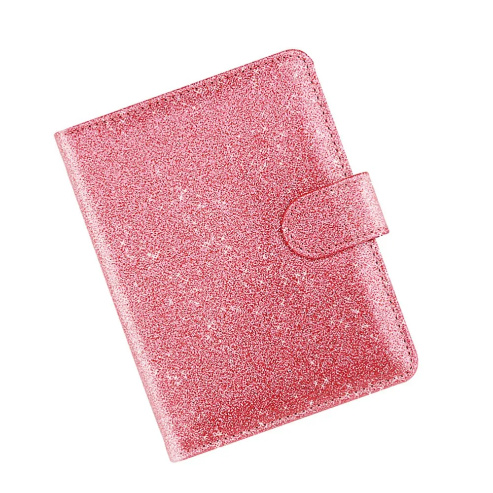 Multi-functional Casual Handy Travel Passport Holder Holder Pouch PU Leather Passport Organizer Wallet With The Magnetic Clasp Design (Pink)