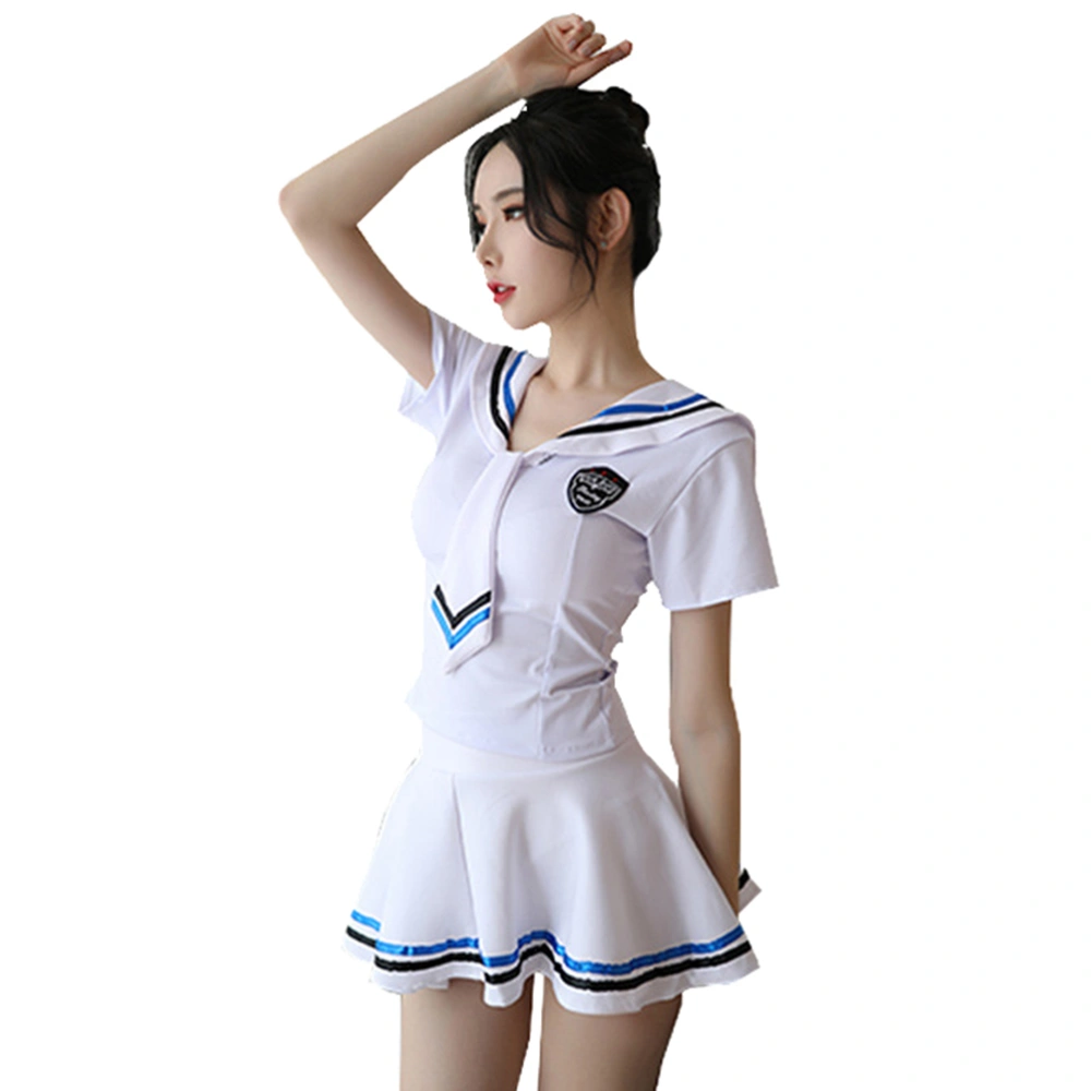 1 Set Sexy Uniform Lingerie Japanese Style Sailor Suit Women Uniform Seduction