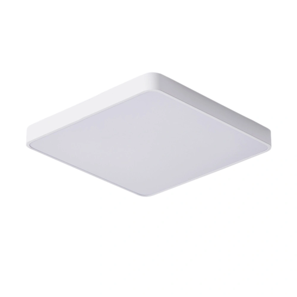 Nordic Style Simple Square Ceiling Lamp LED Ultra-thin Ceiling Light AC85-265V 18W White Light Night Lamp Living Room Bedroom Ceiling Lamp White