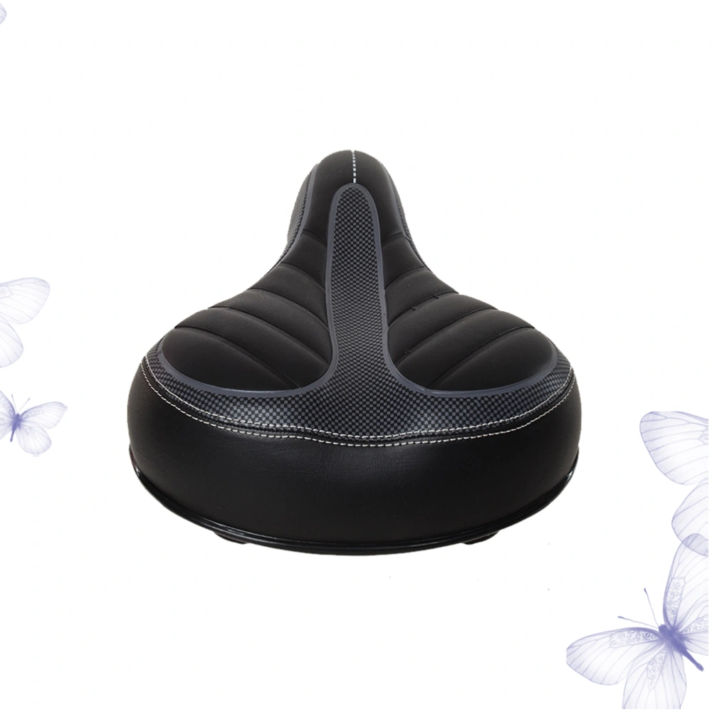 Bike Stripe Saddle Saddle Comfortable Breathable Seat Cushion Saddle (Spring Style)