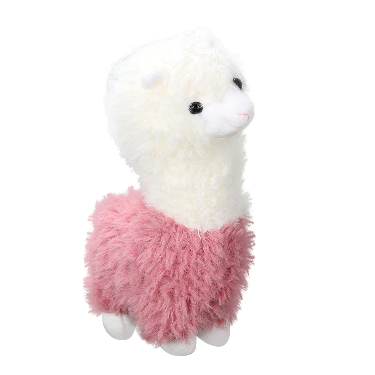 28x10cm Lovely Plush Toy Alpaca Shape Toys Stuffed Chic Sheep Doll Toys Pink