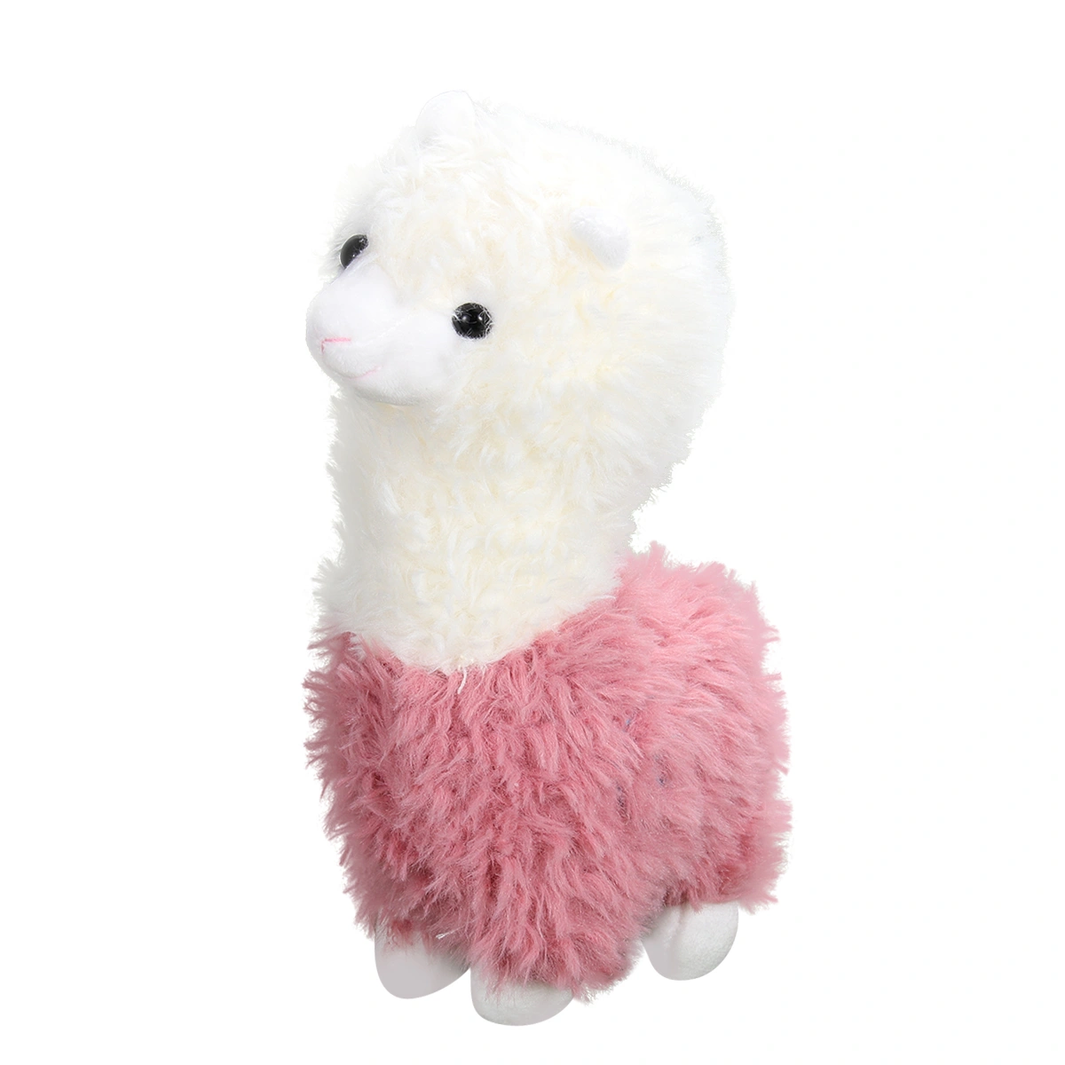 28x10cm Lovely Plush Toy Alpaca Shape Toys Stuffed Chic Sheep Doll Toys Pink