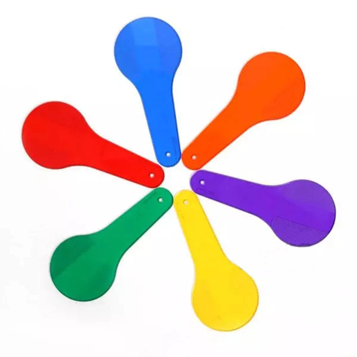 6pcs Multi-color Plastic Clappers Noisemakers Toys Party Favors for Children Kids