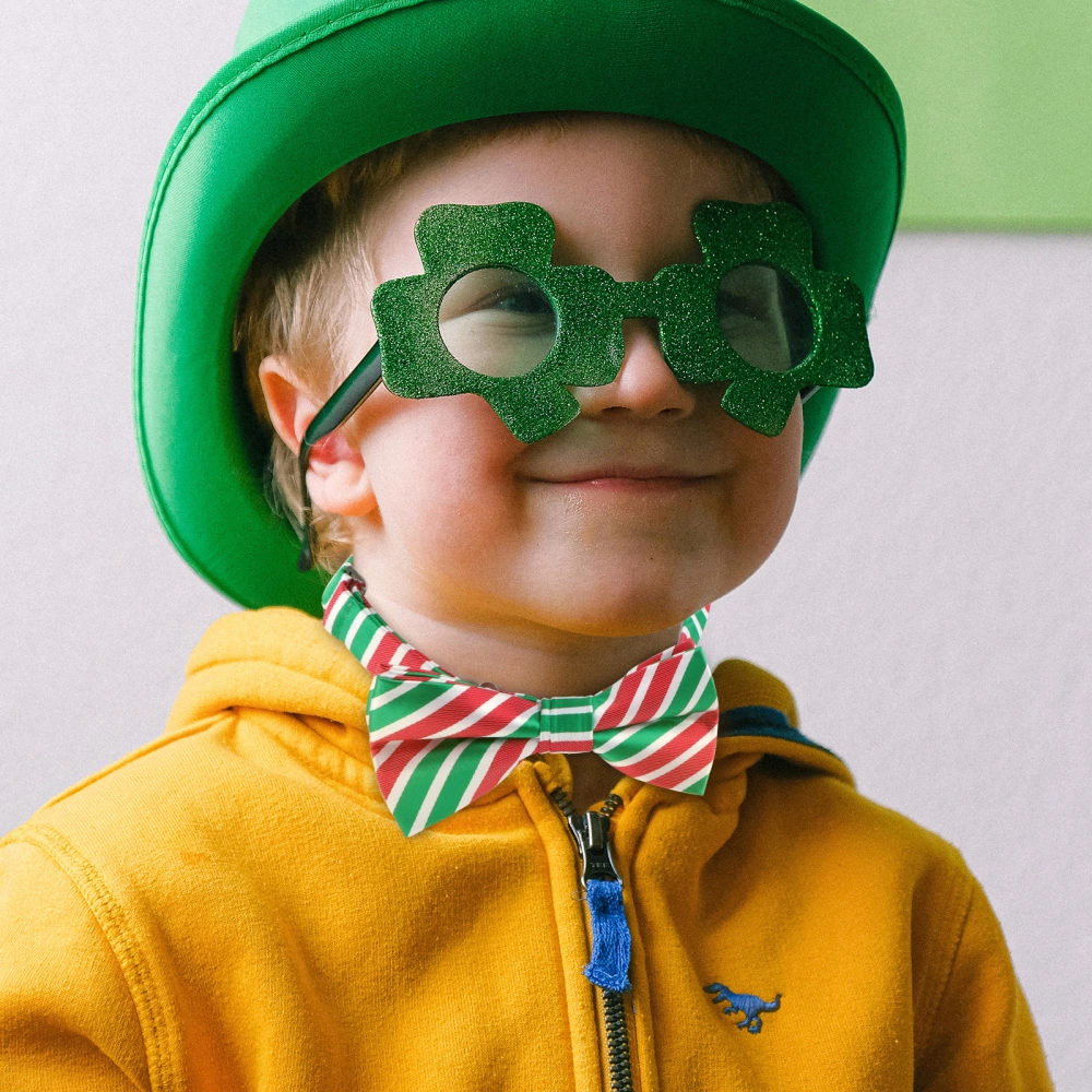 1Pc St. Patrick's Day Party Bow Tie Decorative Bow Tie St. Patrick's Party Favor