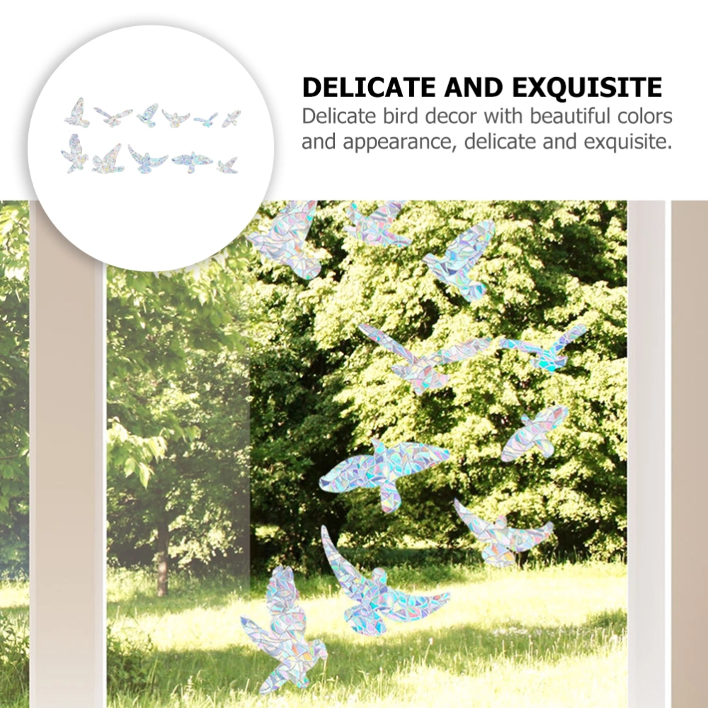 1 Set Window Sticker Bird Stickers Window Decorations Glass Stickers Home Decorations