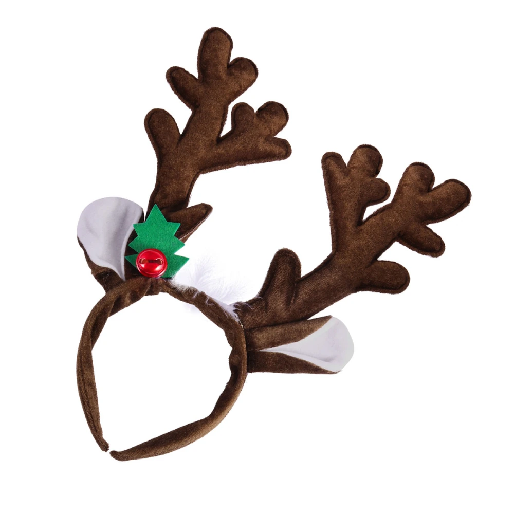 Reindeer Antlers Headband Christmas and Easter Party Headbands (Coffee)