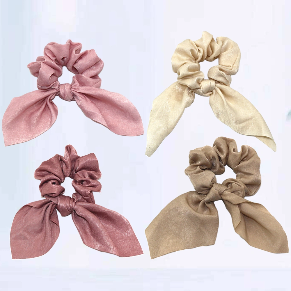 8 Pcs Knotted Rabbit Ears Headband Fashion Headwear High Elastic Headwrap Hair Ropes Hair Accessories for Women Ladies Girls