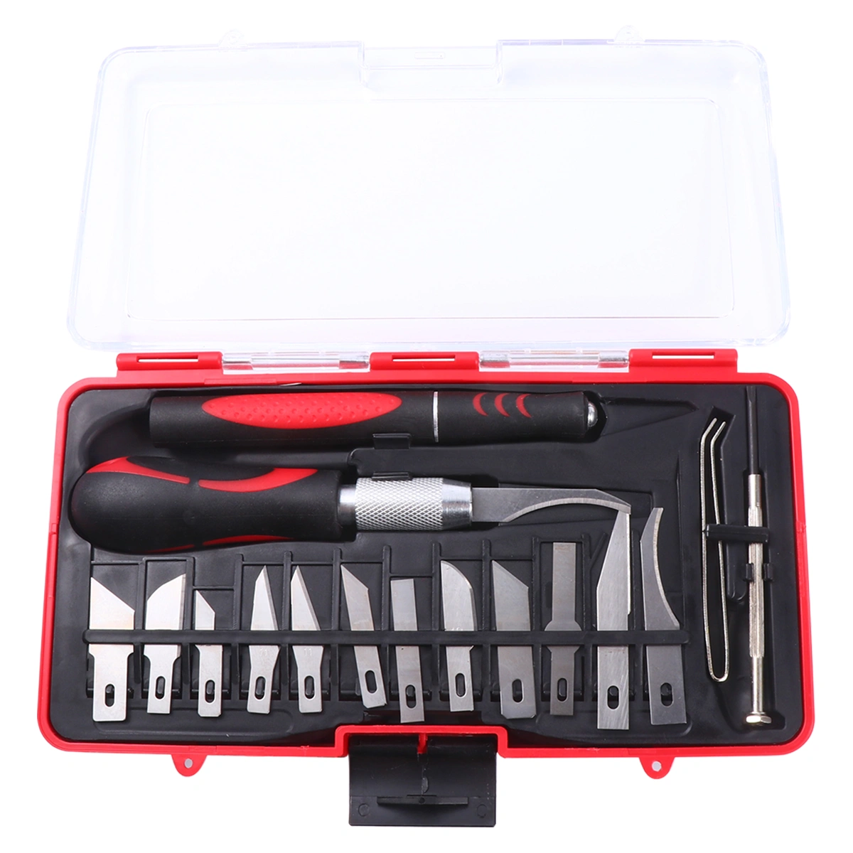 16pcs Carbon Steel Wood Carving Hand Chisel Engraving Woodworking Carpenter Tool Set Graver Pen DIY Tools