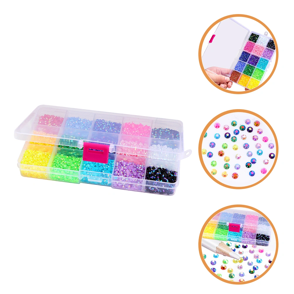 1 Box Nail Rhinestones Nail Art Gems Nail Charms Nail Jewels Nail Decors