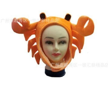 Cosplay Crab Hat Decorative Crab Hat Funny Crab Hat Party Crab Hat for Masquerade