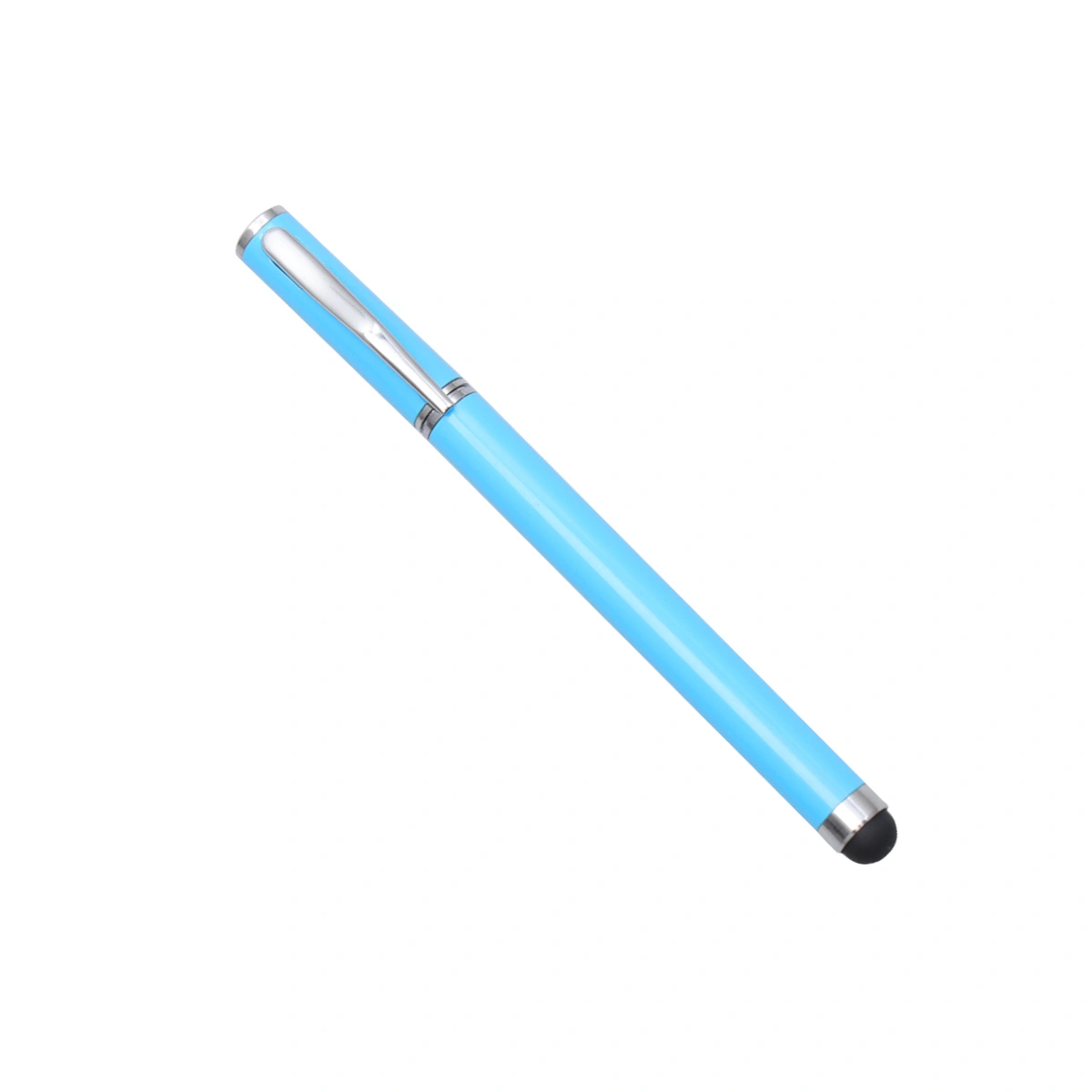 Metal Capacitive Pens Touch Screen Handwriting Capacitive Pen for Phone Panel Computer (Sky-Blue)