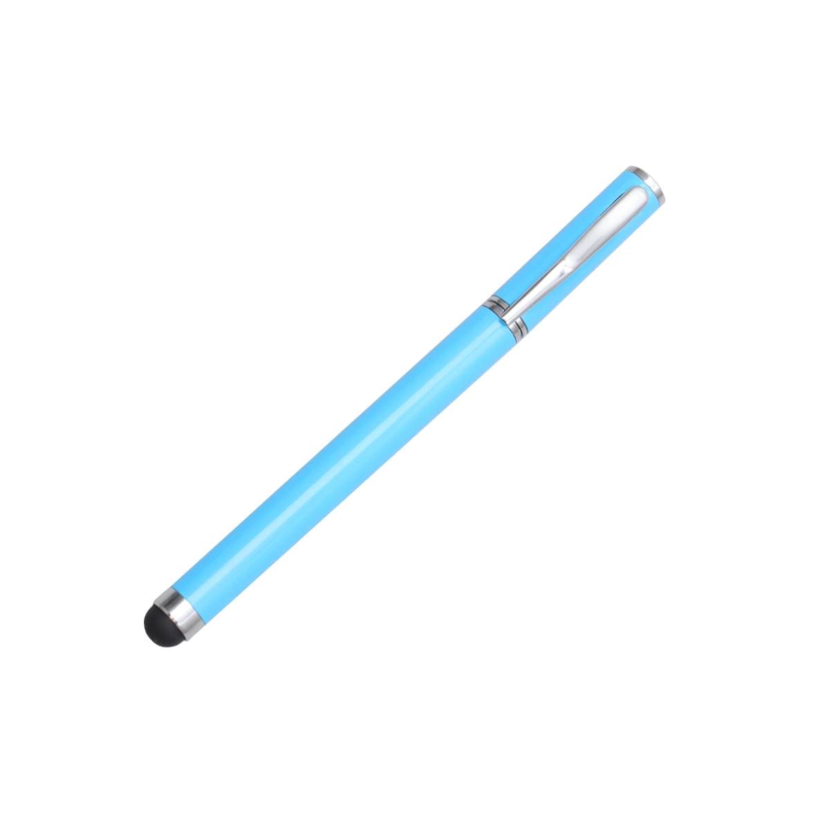 Metal Capacitive Pens Touch Screen Handwriting Capacitive Pen for Phone Panel Computer (Sky-Blue)