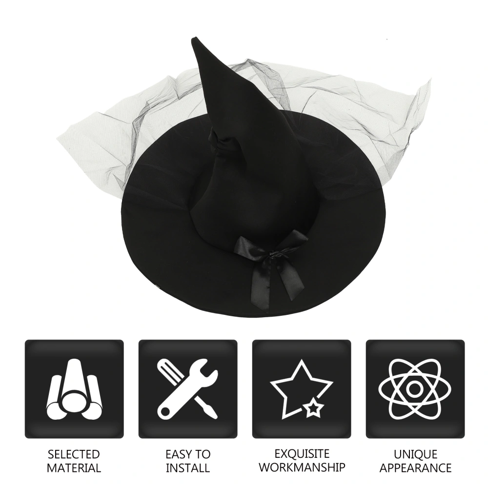 Halloween Festival Witch Hat Wide Brim Witch Hat Party Witch Hat Decoration