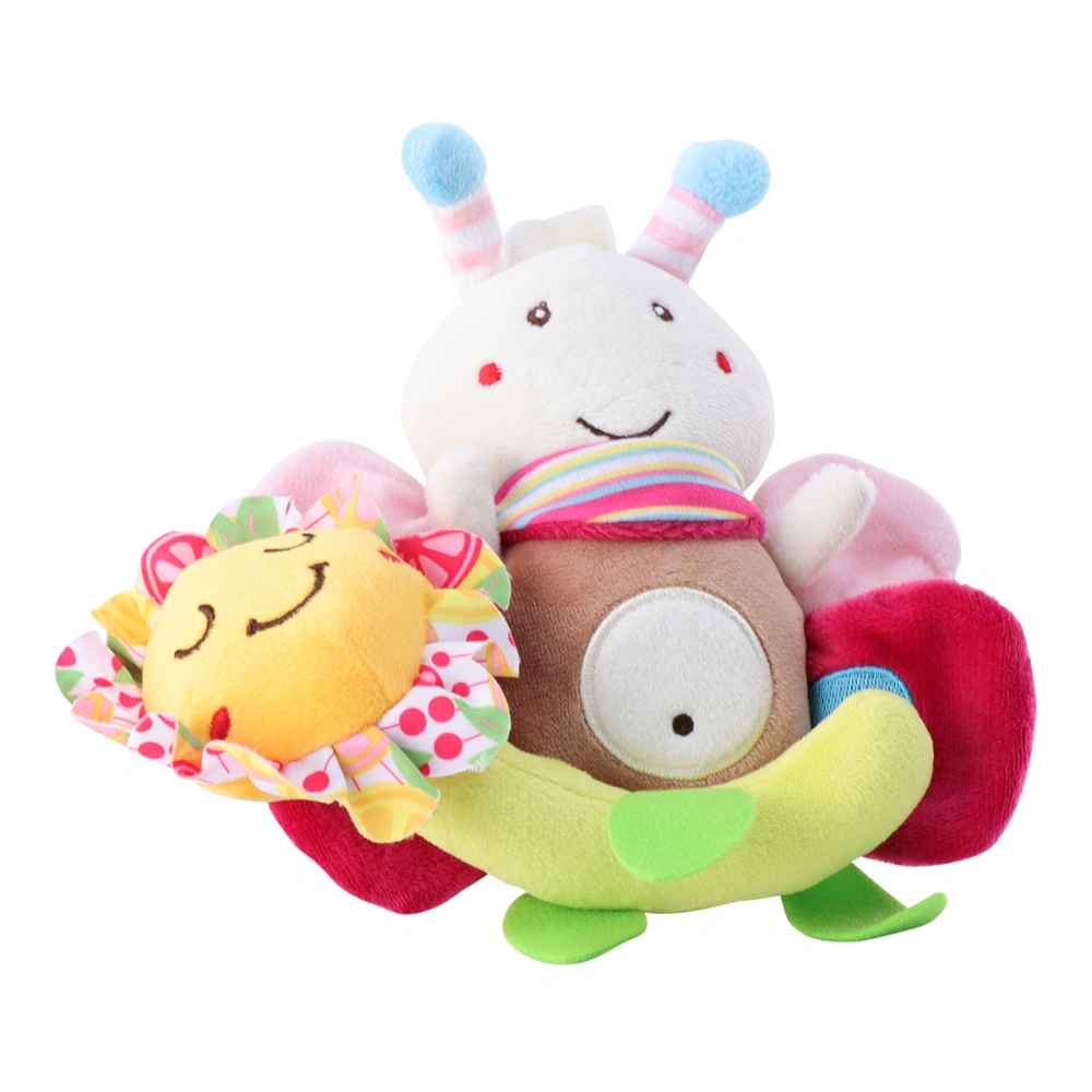 1Pc Baby Stuffed Toy Bee Flower Shape Plush Toy Cartoon Plush Doll for Car