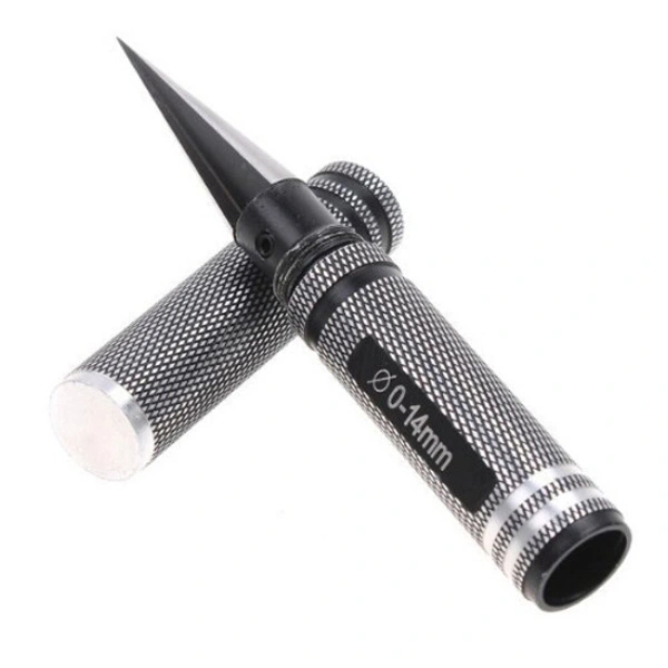 Aluminum Alloy Handle Expanding Hole Opener Reamer 0-14mm for RC Model Body