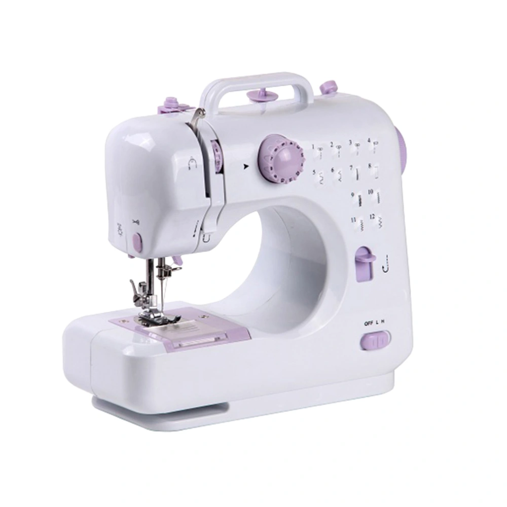 Multifunction Household Double Thread And Free-Arm Crafting Mending Machine With UK Plug