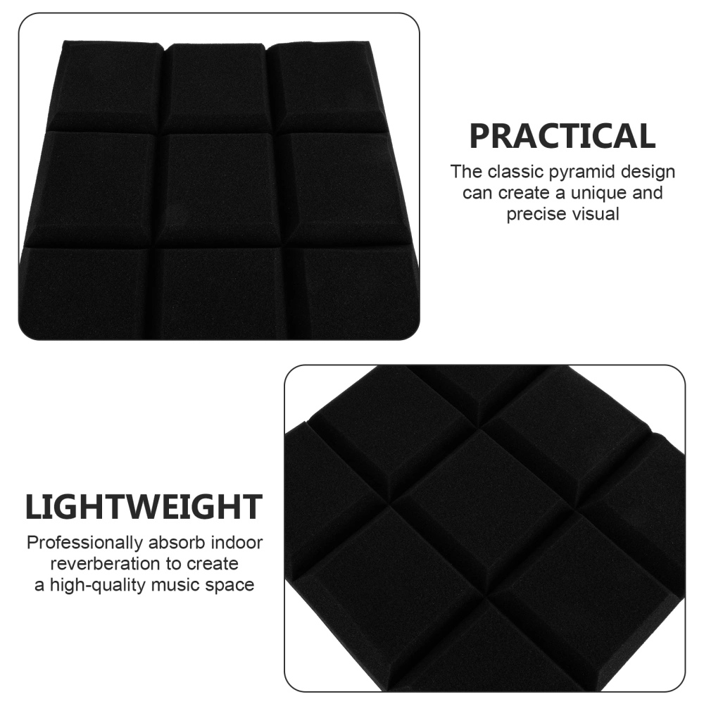 4Pcs Dumboard Acoustic Absorbing Panel Wall  Acoustic Panels for Recording Studio