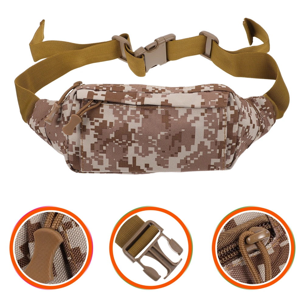 1Pc Practical Men Waist Bag Outdoor Phone Waist Pack Simple Travel Sports Bag