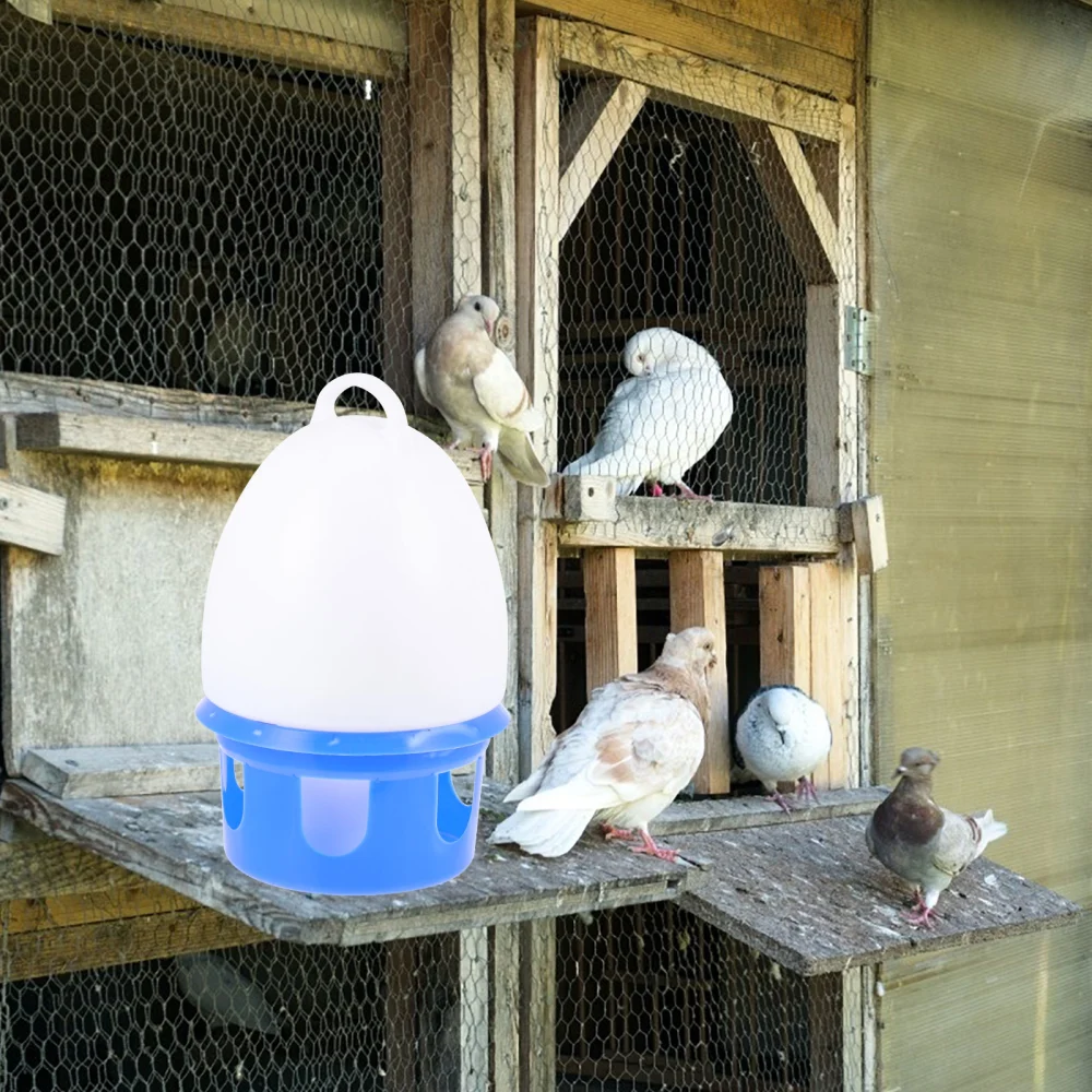 1Pc Pigeon Water Feeder Thickened Birds Auto Drinking Tool Water Kettle with Scale