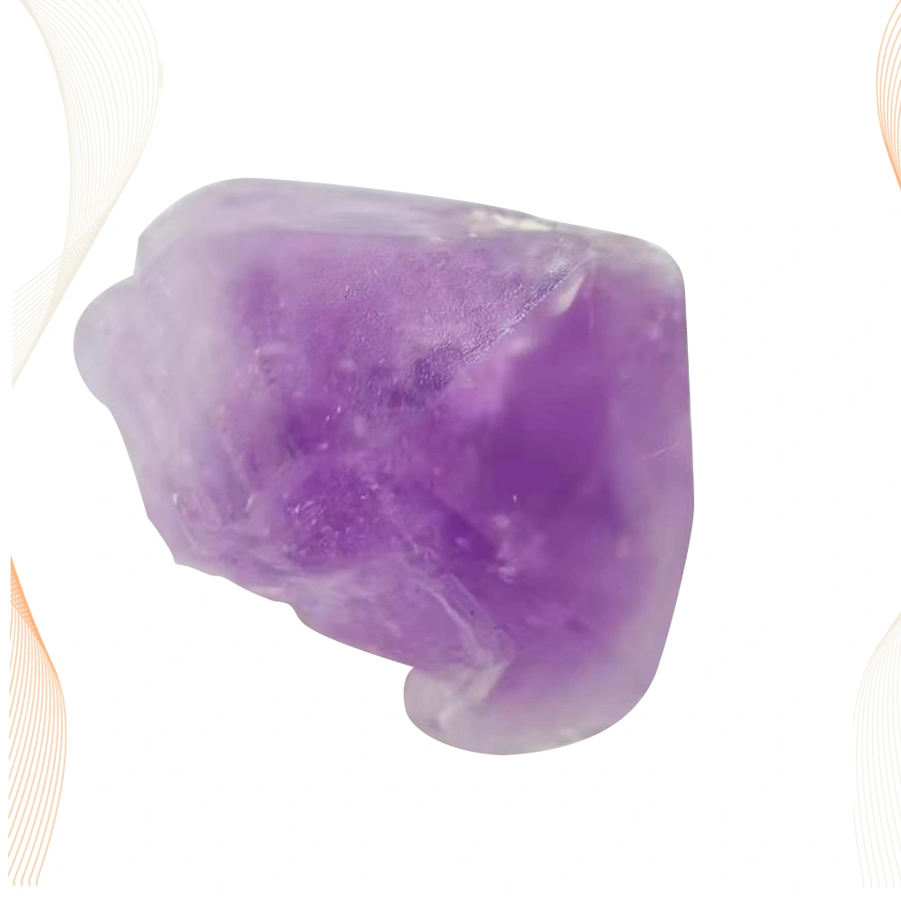 1PC Natural Crushed Crystal Rocks Violet Stone Crystal Decorative Stones Aquariums Fish Tank Decoration Gravel(Random Shape)