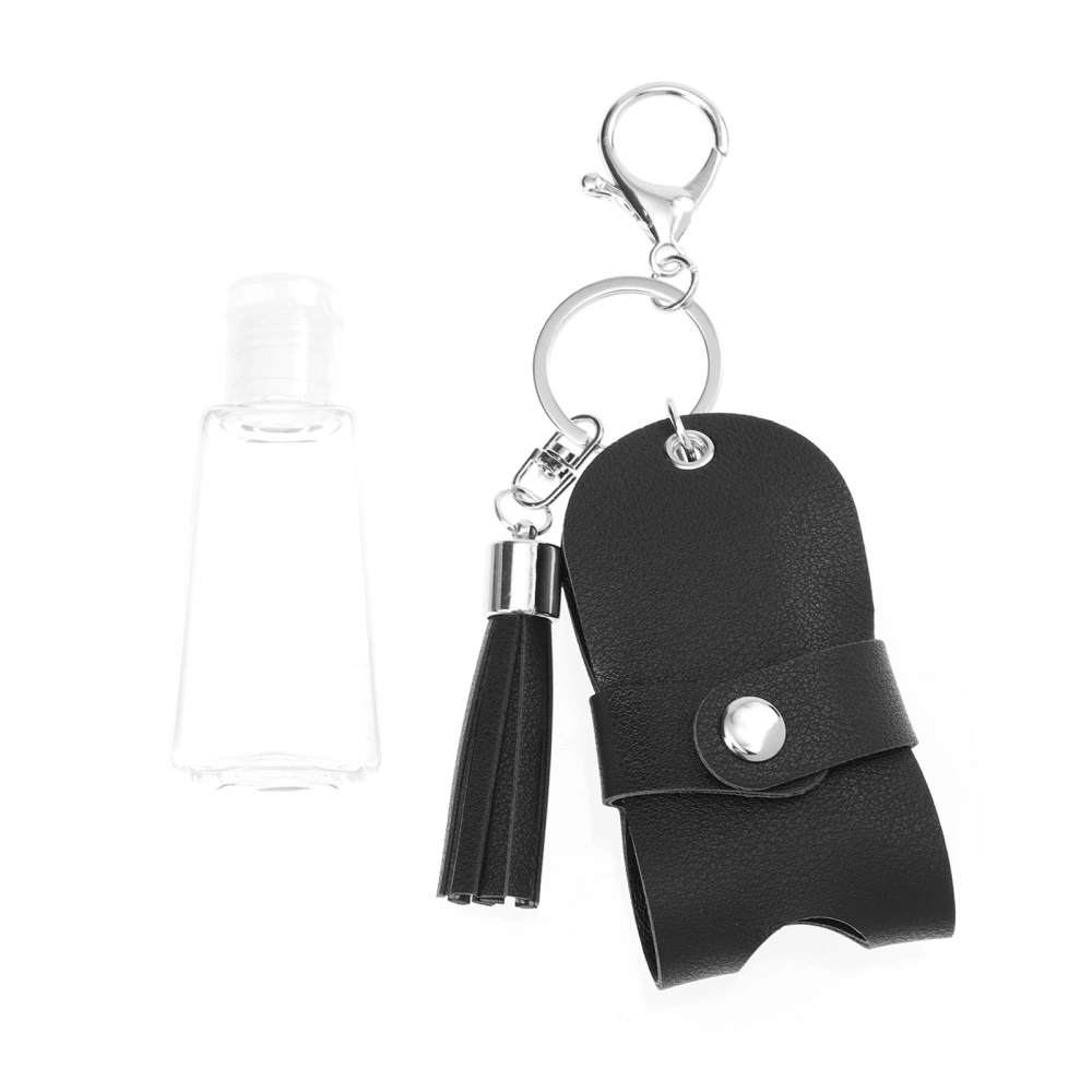 Hand Sanitizer Bottle Cover Keychain Portable Liquid Container Key Ring